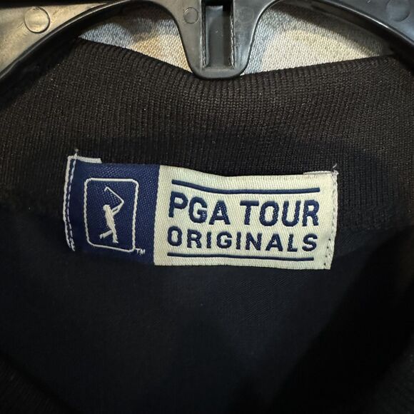 PGA Tour Originals Men's XXL Black Short Sleeve Heavyweight Tee Minimalist - Picture 2 of 6